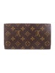 Louis Vuitton LV Monogram Coated Canvas International Wallet