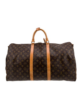Louis Vuitton LV Monogram Keepall Bandouliere 55