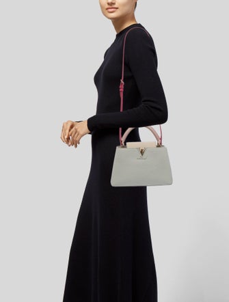 Louis Vuitton Taurillon Leather Capucines PM