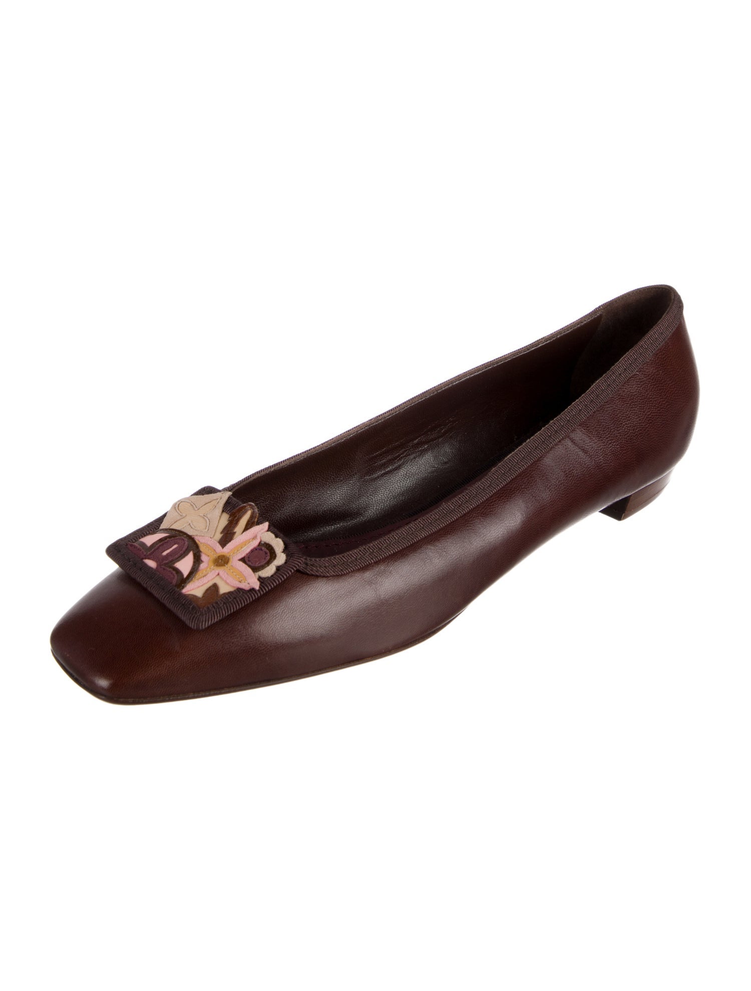Louis Vuitton Leather Ballet Flats