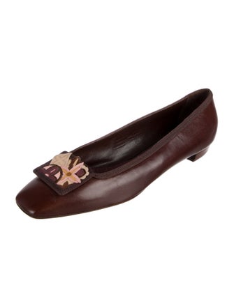 Louis Vuitton Leather Ballet Flats