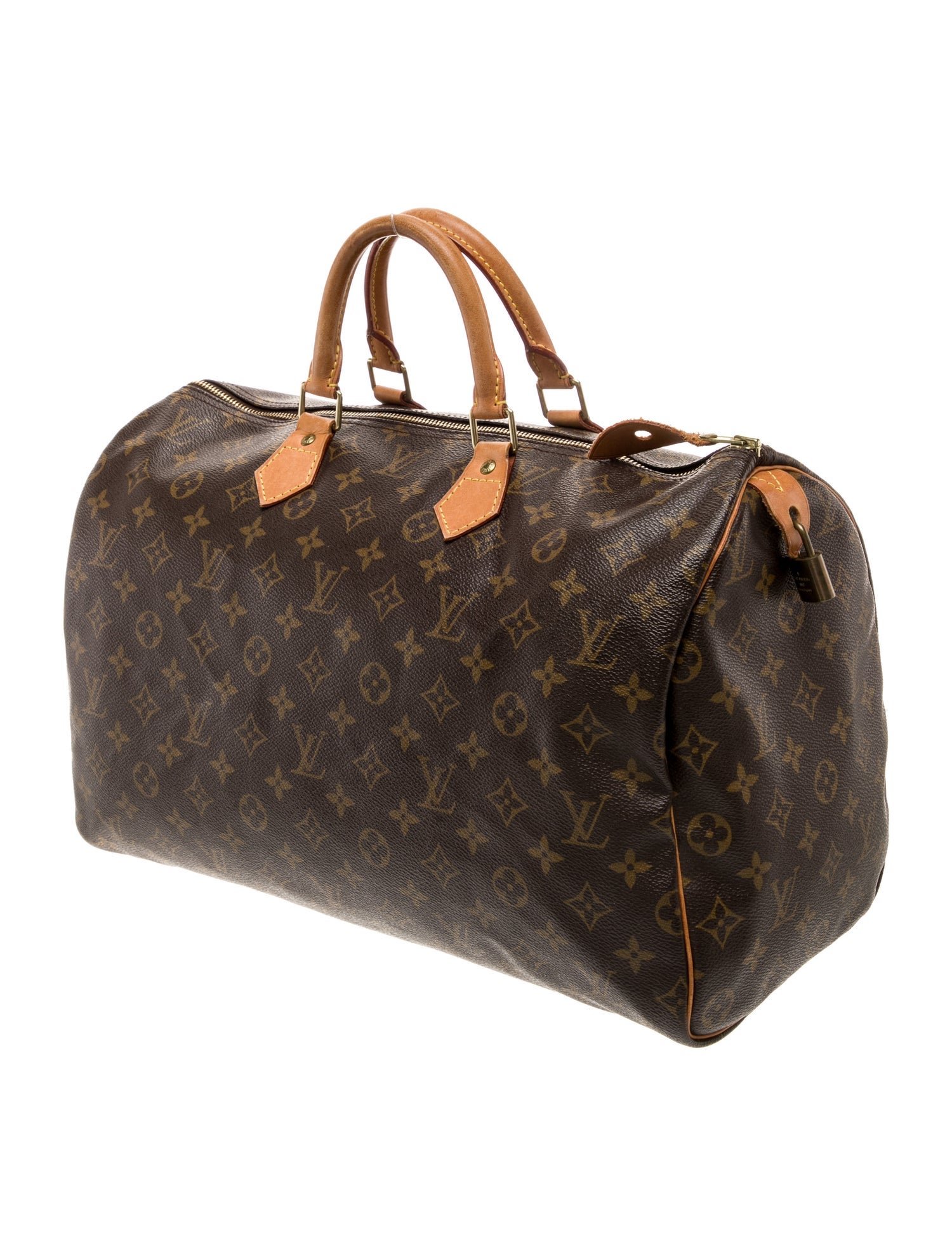 Louis Vuitton LV Monogram Speedy 35 Vintage