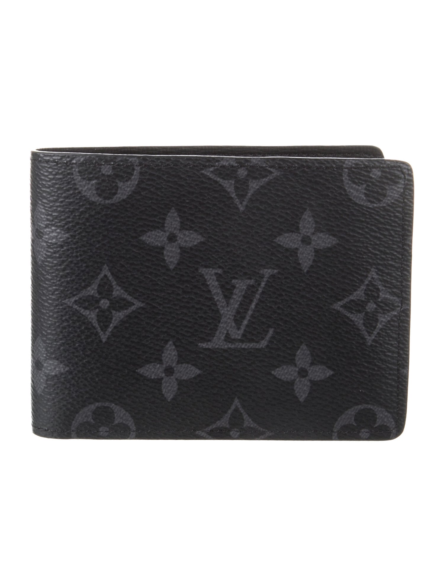 Louis Vuitton Monogram Eclipse Coated Canvas Bifold Wallet