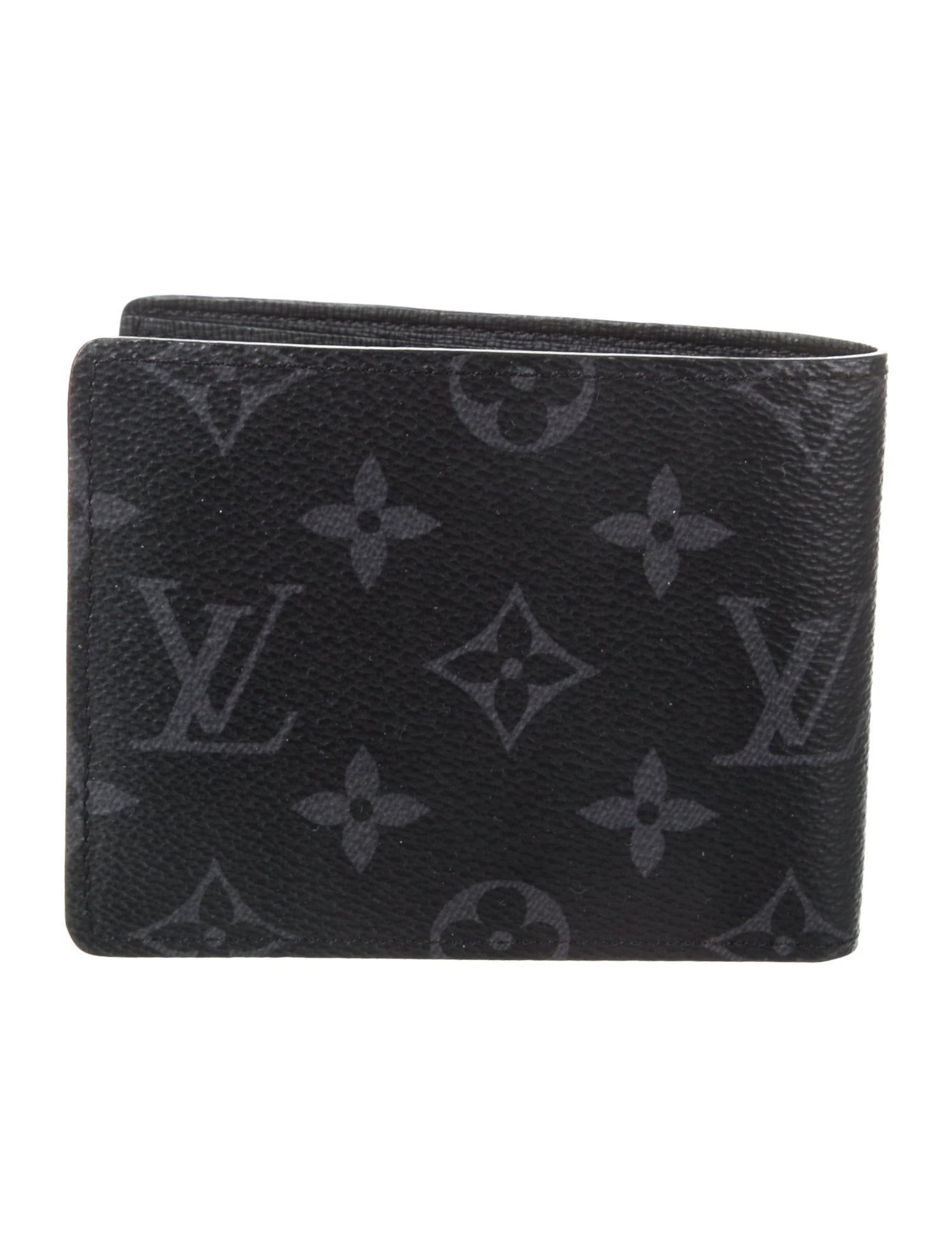 Louis Vuitton Monogram Eclipse Coated Canvas Bifold Wallet