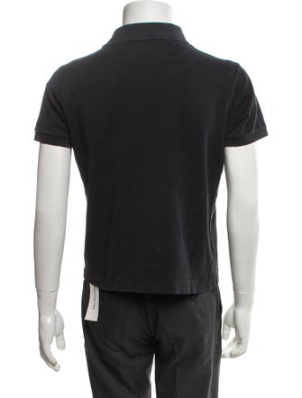 Louis Vuitton 2016 Damier Graphite Pattern Polo Shirt