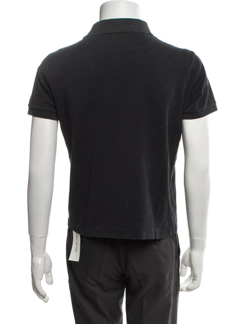 Louis Vuitton 2016 Damier Graphite Pattern Polo Shirt