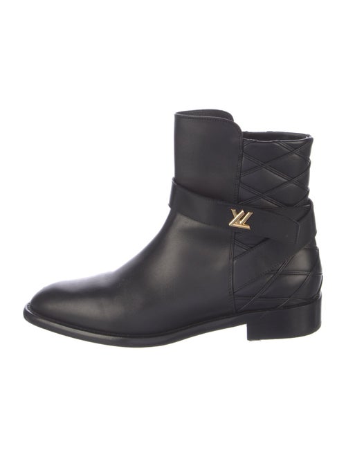 Louis Vuitton Leather Rain Boots