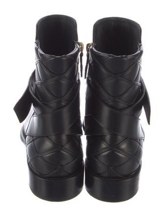 Louis Vuitton Leather Rain Boots