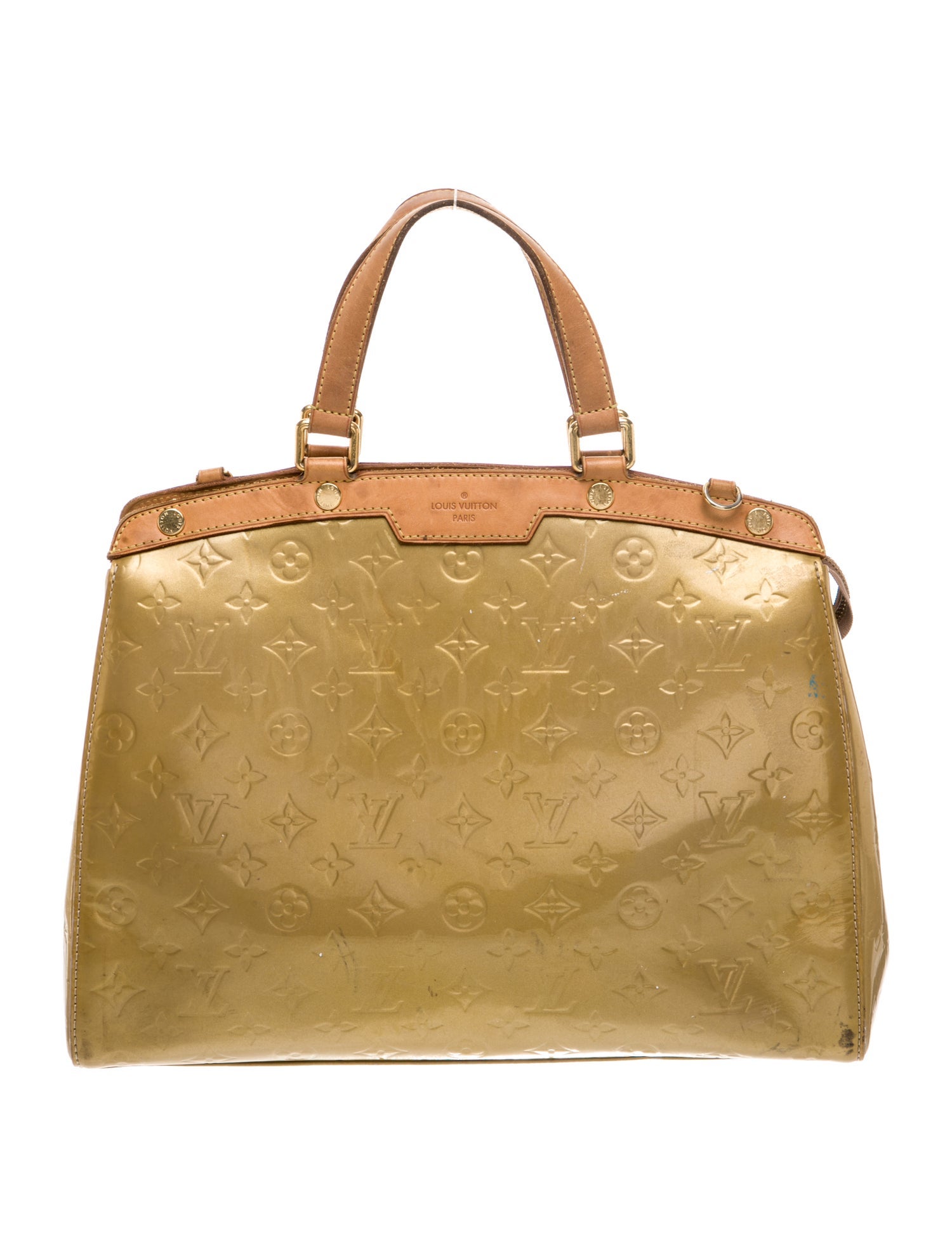 Louis Vuitton Vernis Patent Leather Brea MM Vintage