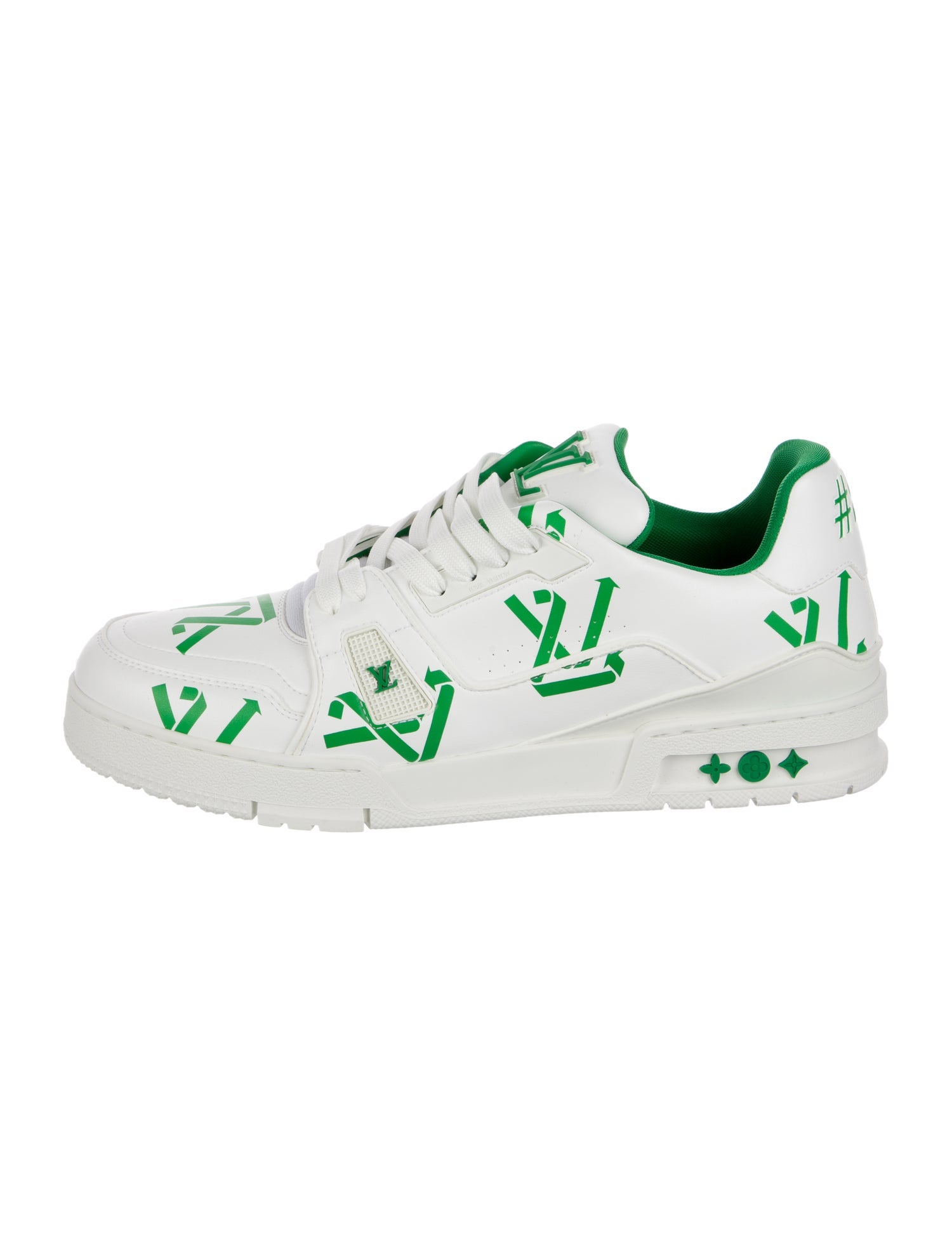 Louis Vuitton LV Monogram Leather Sneakers