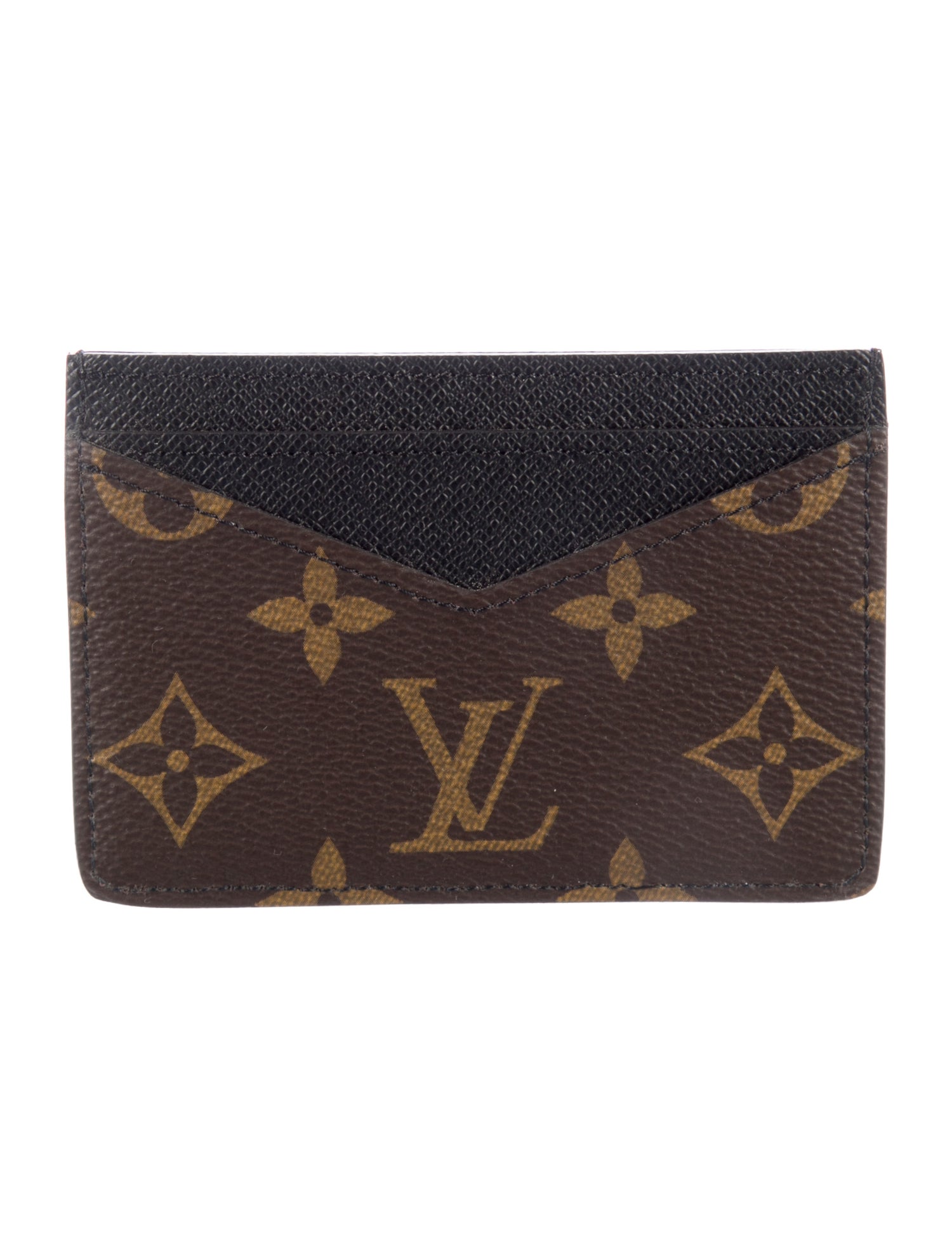 Louis Vuitton Monogram Pattern Coated Canvas Card Case
