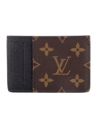Louis Vuitton Monogram Pattern Coated Canvas Card Case