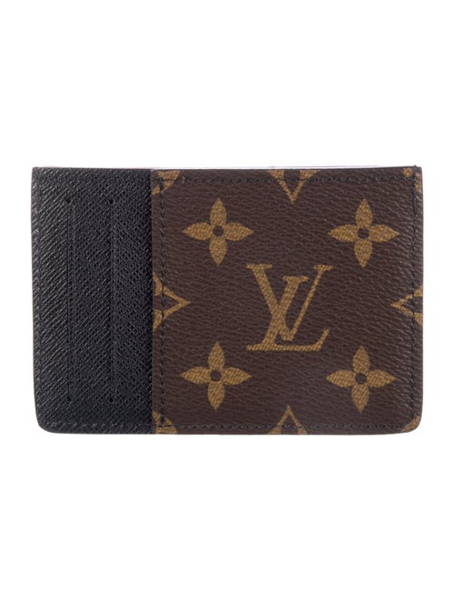 Louis Vuitton Monogram Pattern Coated Canvas Card Case