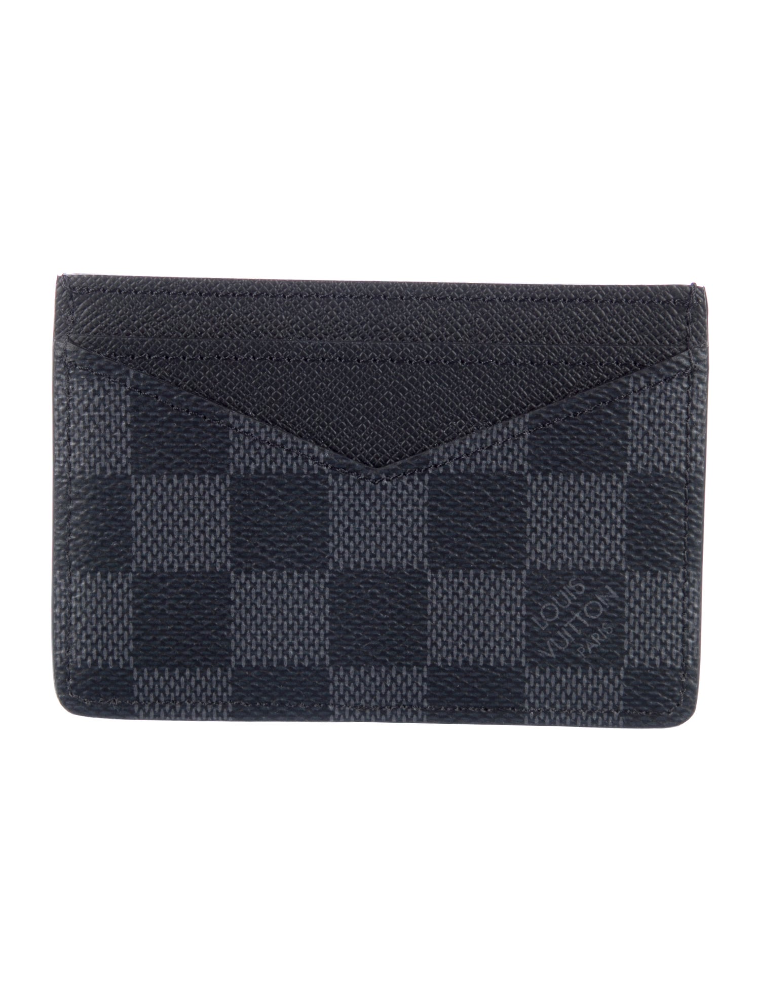 Louis Vuitton Damier Graphite Pattern Coated Canvas Card Case