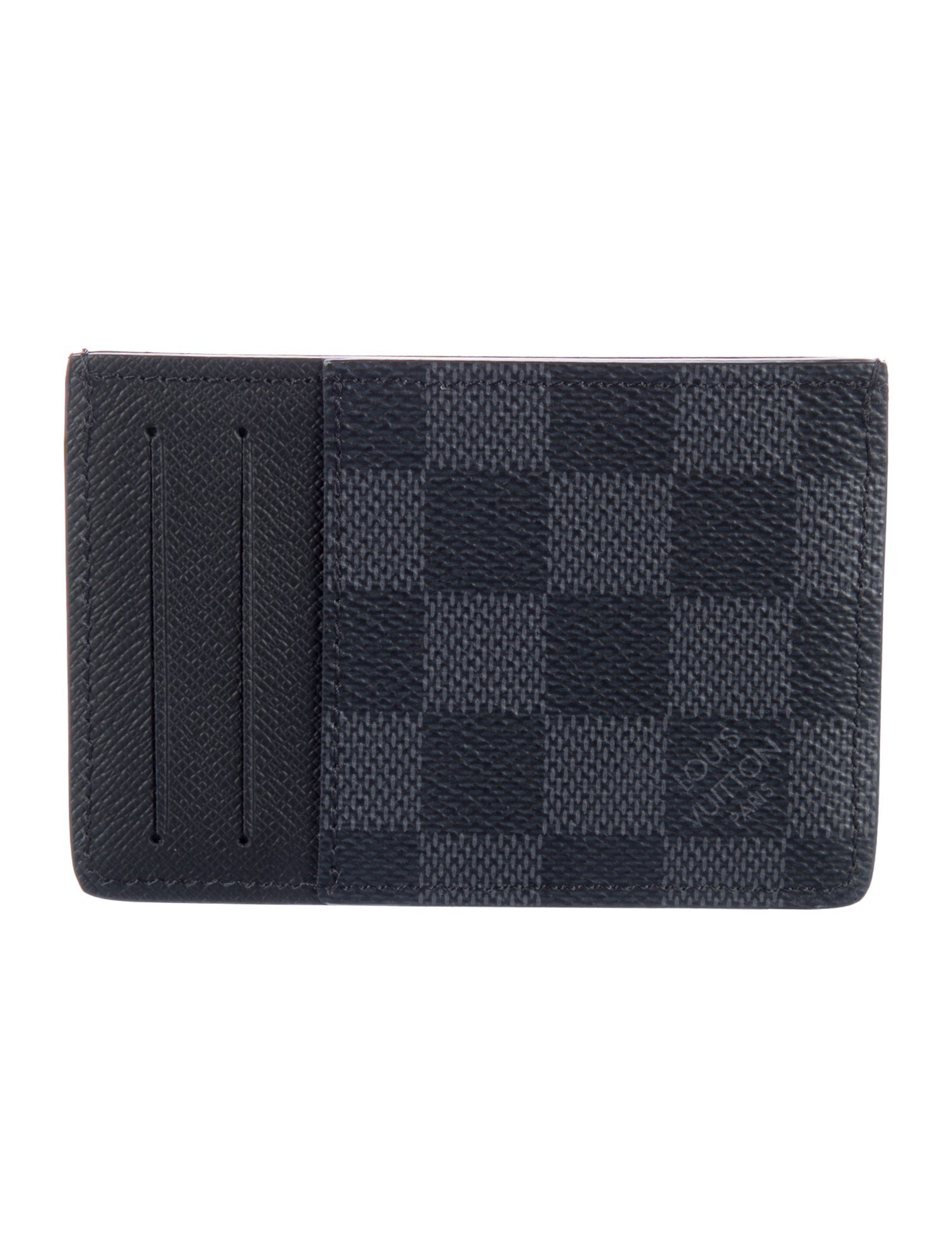 Louis Vuitton Damier Graphite Pattern Coated Canvas Card Case