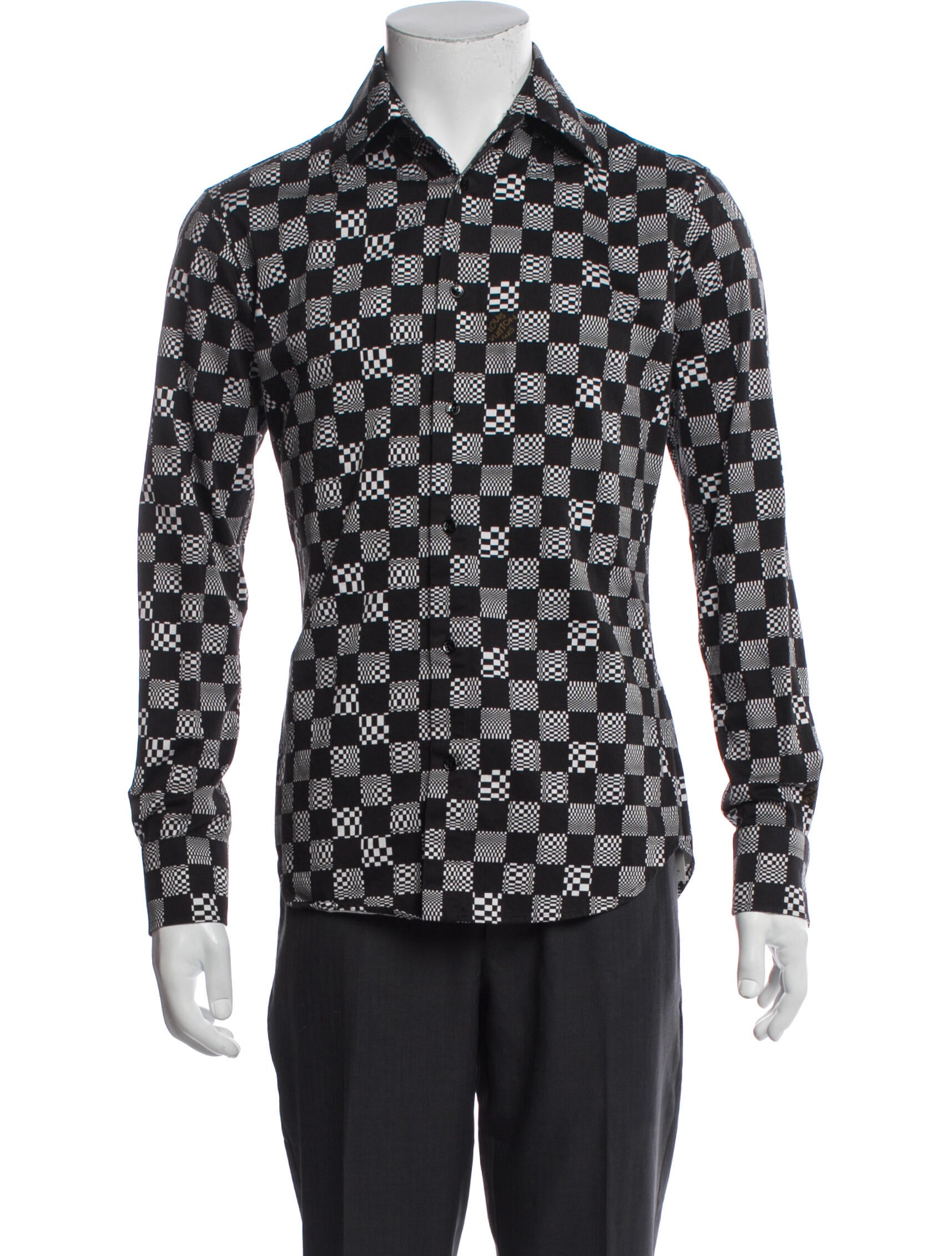 Louis Vuitton 2021 Signature Logo Shirt