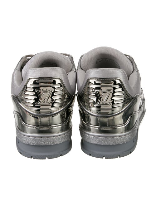 Louis Vuitton LV Trainer 'Silver Mirror' Sneakers