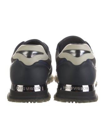 Louis Vuitton Leather Printed Athletic Sneakers