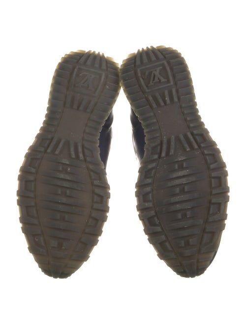 Louis Vuitton Leather Printed Athletic Sneakers