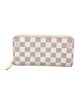 Louis Vuitton Damier Azur Pattern Coated Canvas Zippy Wallet