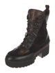 Louis Vuitton LV Monogram Canvas Combat Boots