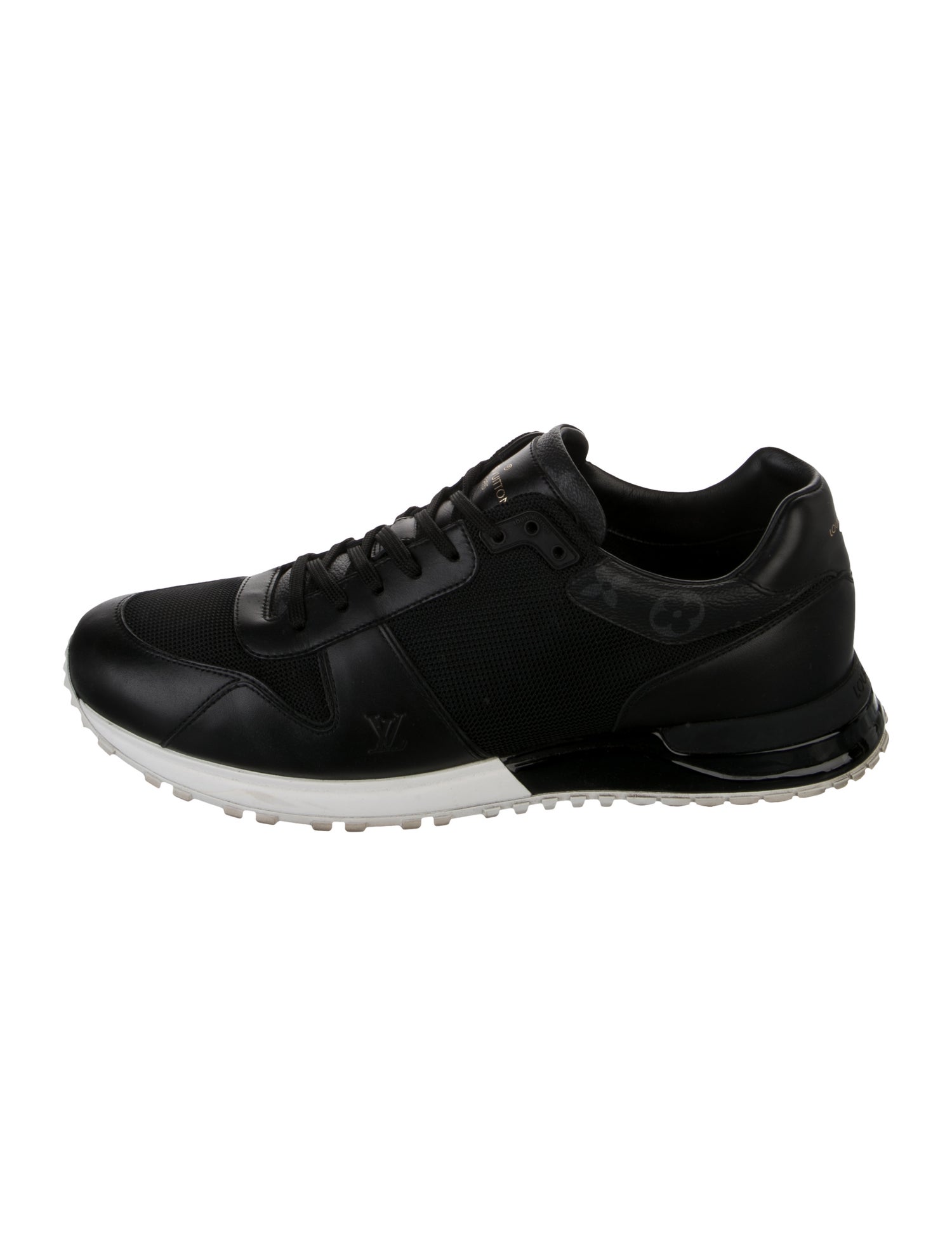 Louis Vuitton Monogram Eclipse Leather Sneakers