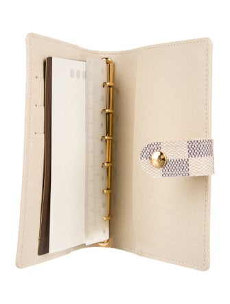 Louis Vuitton Damier Azur Small Agenda Cover