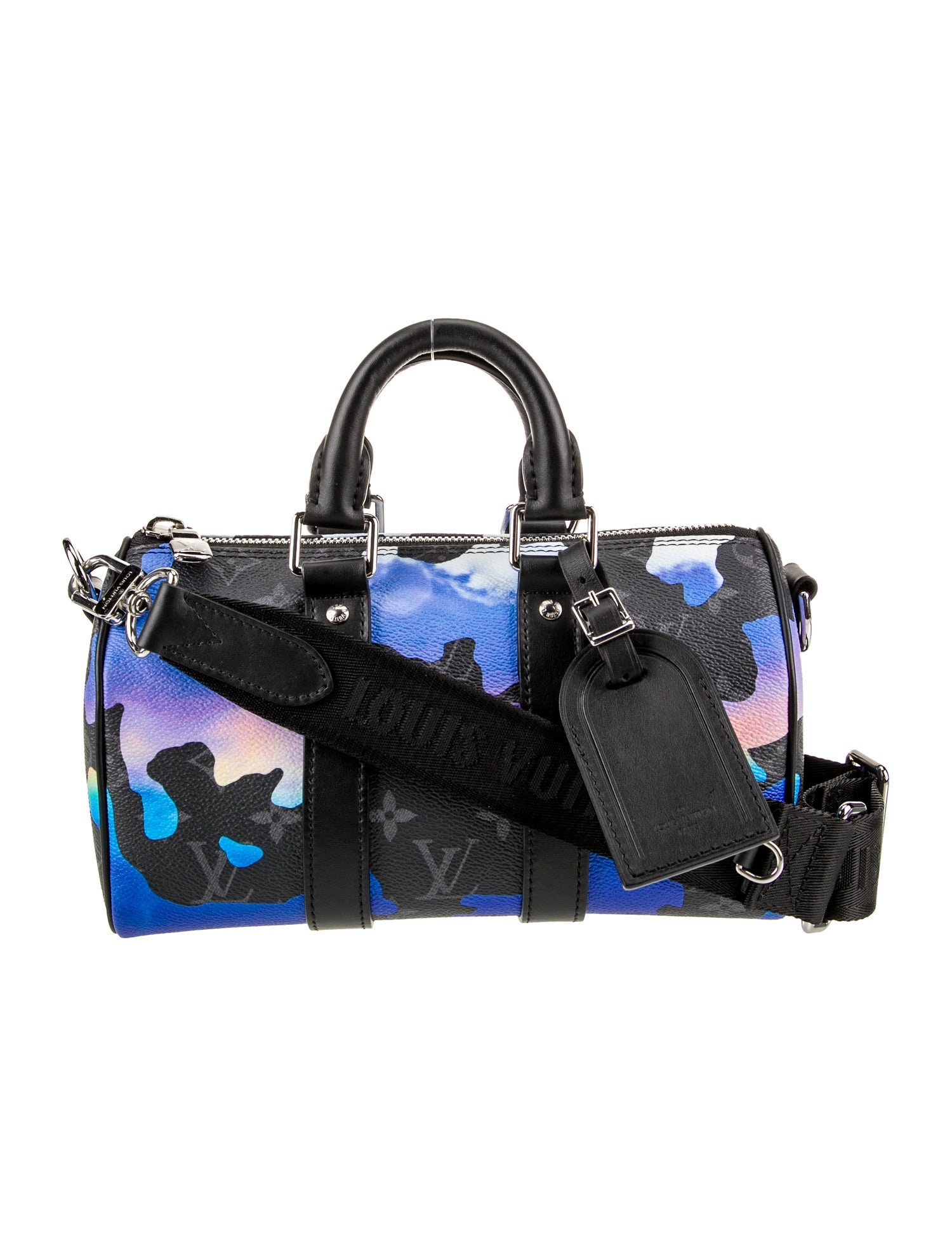 Louis Vuitton Monogram Eclipse Keepall Bandouliere 25 2022