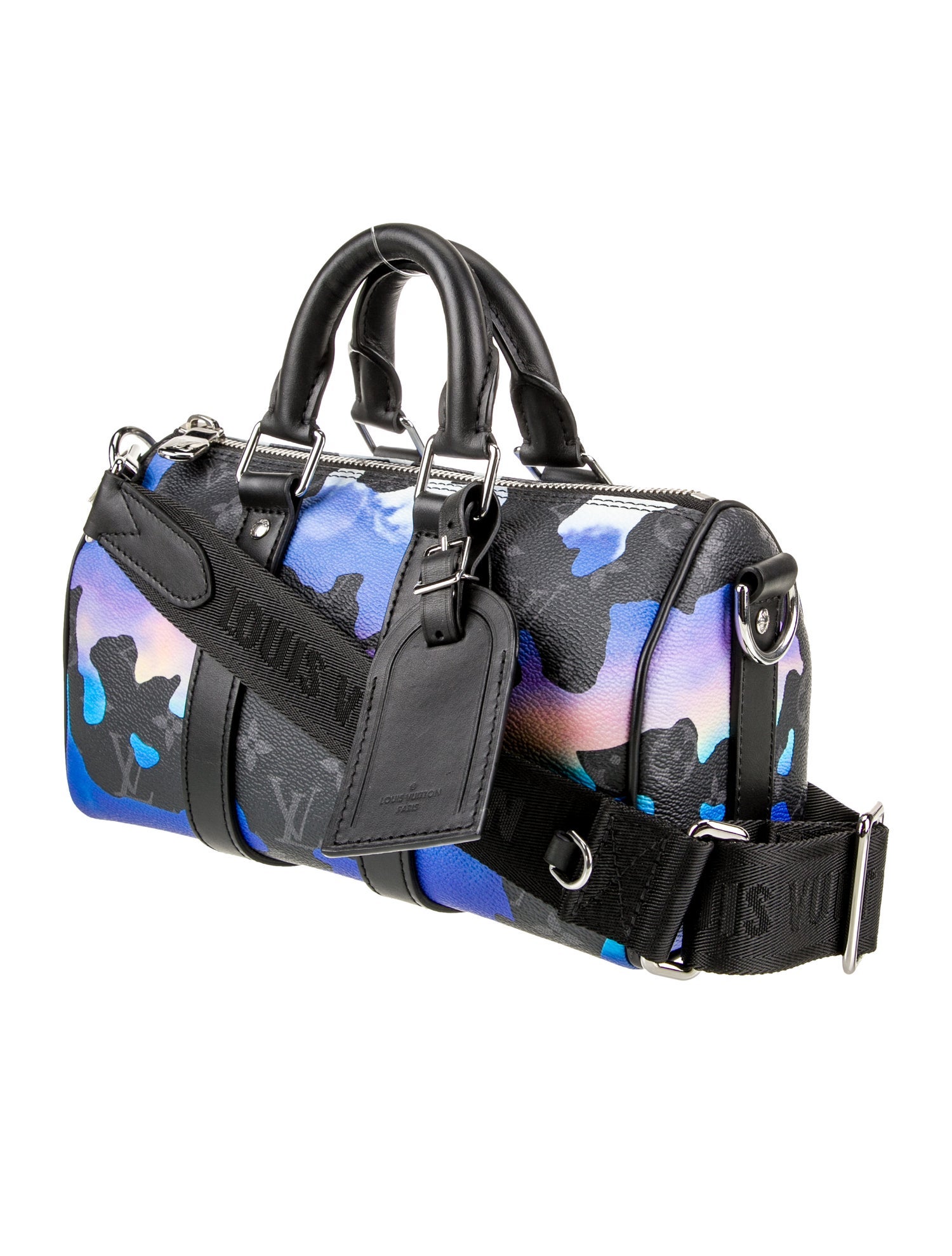 Louis Vuitton Monogram Eclipse Keepall Bandouliere 25 2022