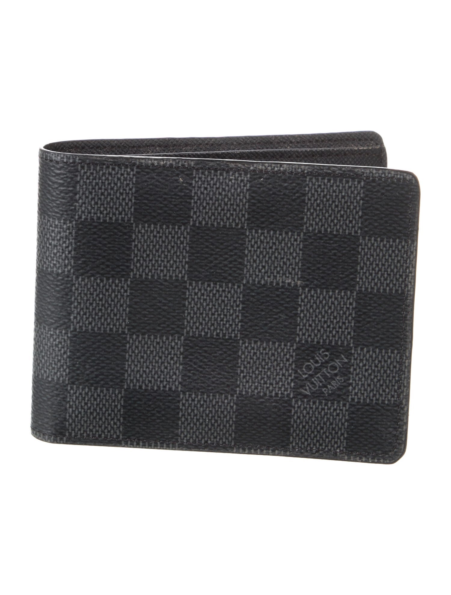 Louis Vuitton Damier Graphite Pattern Coated Canvas Slender NM
