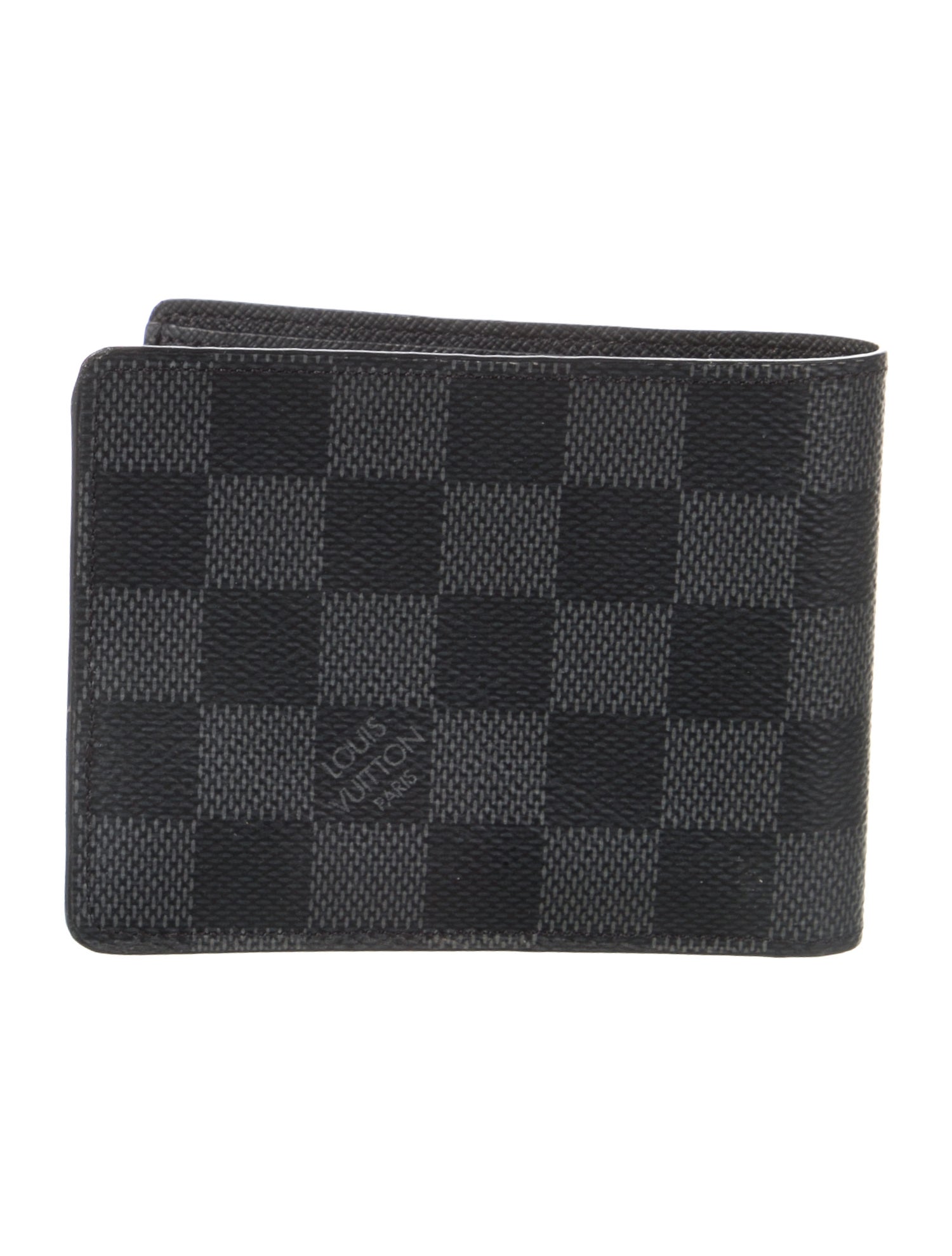 Louis Vuitton Damier Graphite Pattern Coated Canvas Slender NM