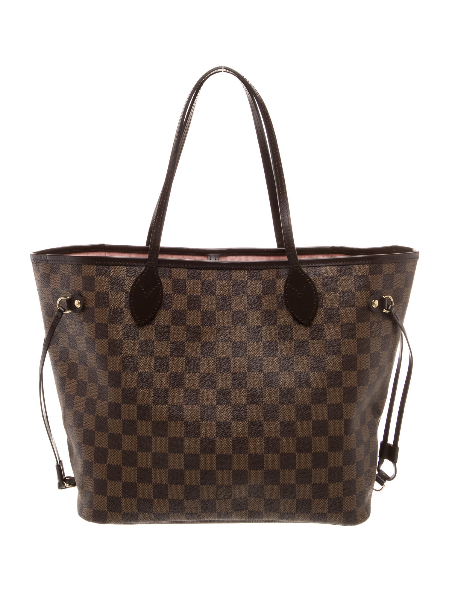 Louis Vuitton Damier Ebene Neverfull w/Pouch MM