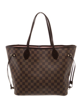 Louis Vuitton Damier Ebene Neverfull w/Pouch MM