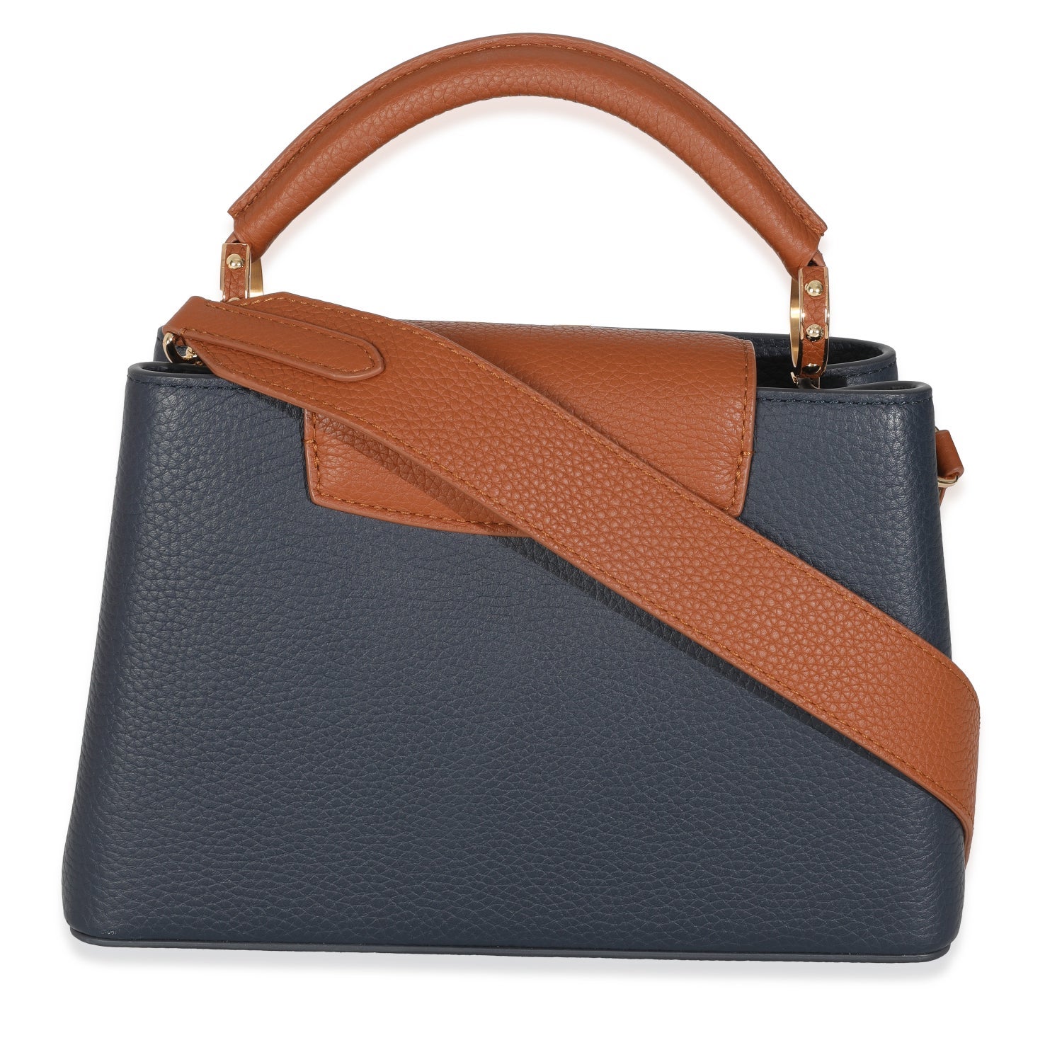 Louis Vuitton Taurillon Studded Capucines BB