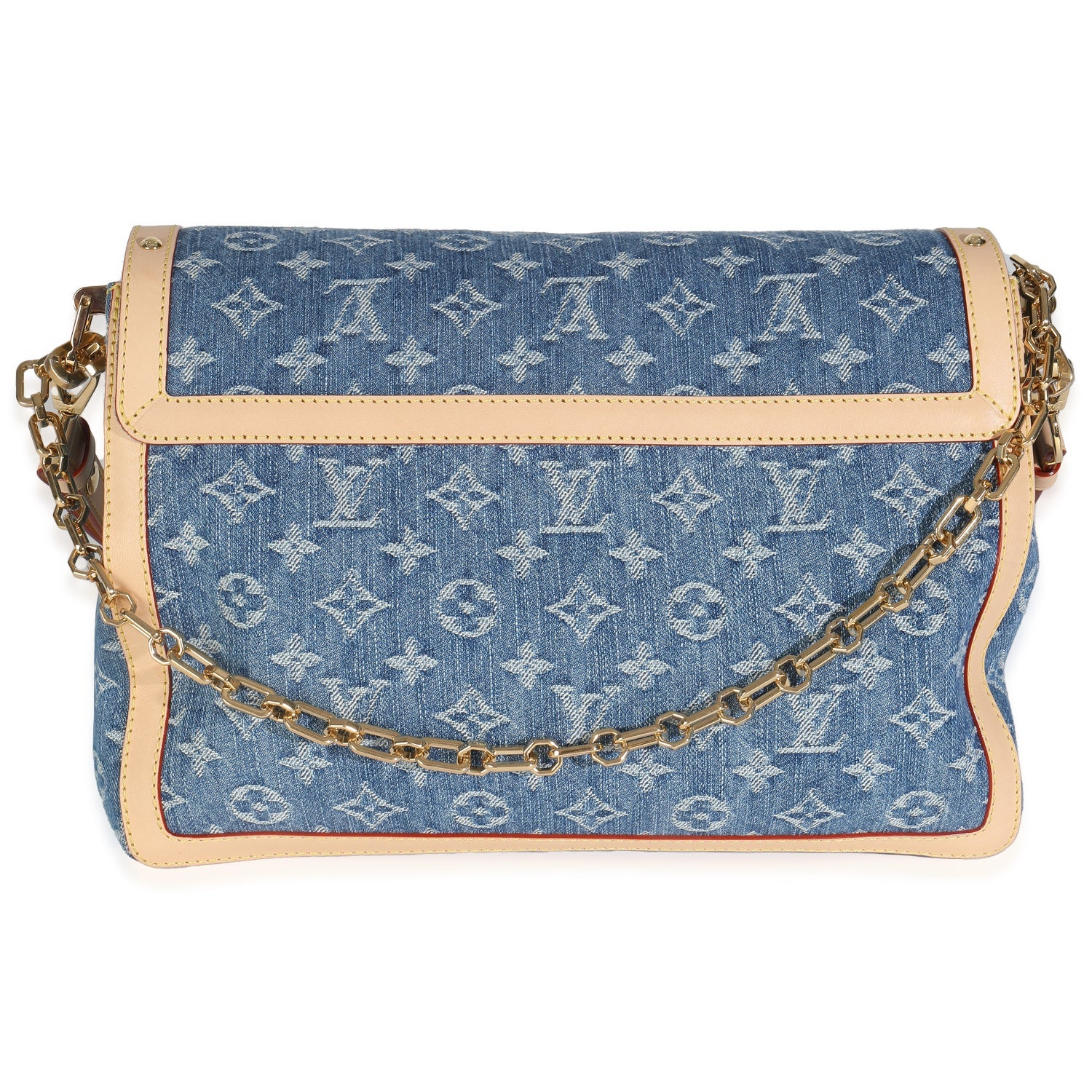 Louis Vuitton Monogram Denim Soft Dauphine GM