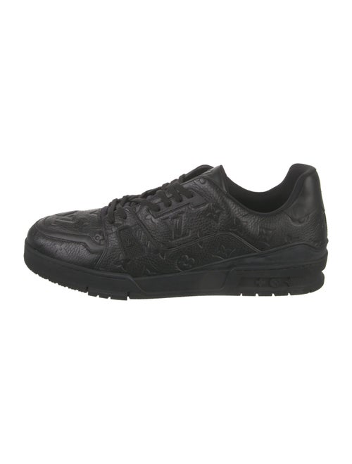 Louis Vuitton Monogram Embossed LV Trainer Sneakers