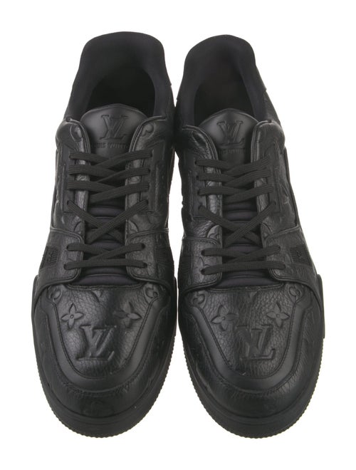 Louis Vuitton Monogram Embossed LV Trainer Sneakers
