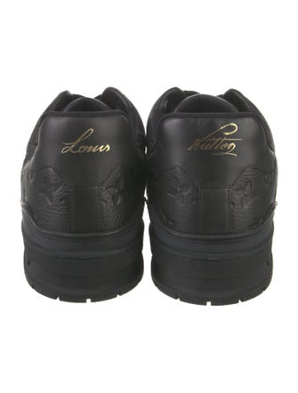 Louis Vuitton Monogram Embossed LV Trainer Sneakers