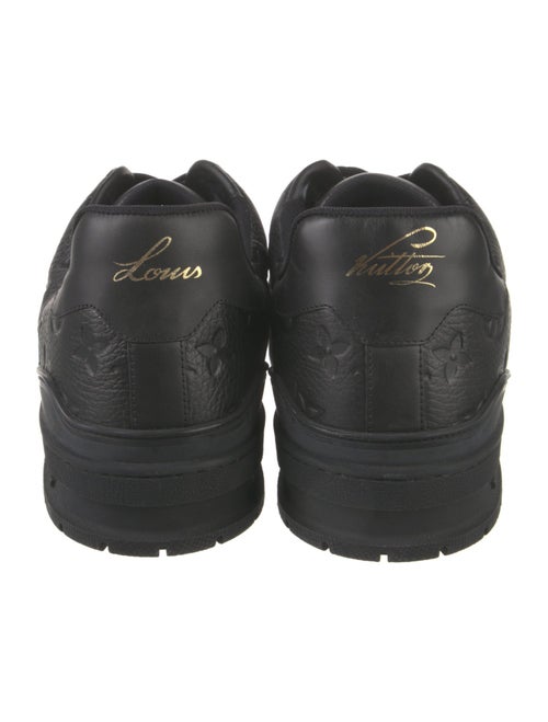 Louis Vuitton Monogram Embossed LV Trainer Sneakers