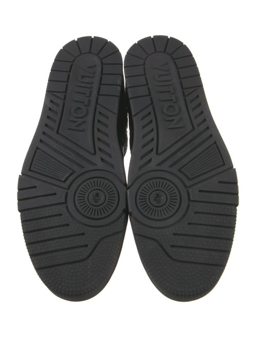 Louis Vuitton Monogram Embossed LV Trainer Sneakers