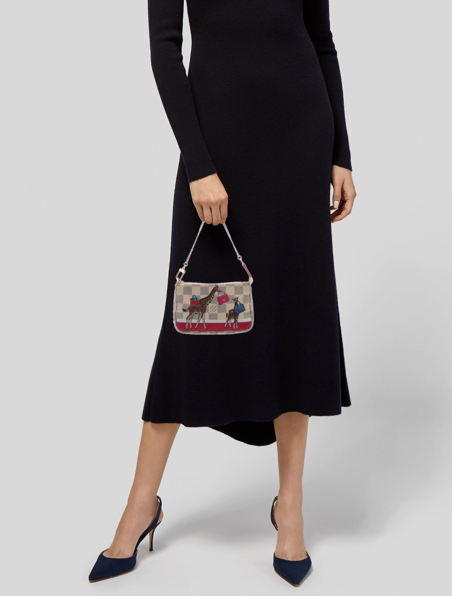 Louis Vuitton Damier Azur Pochette Accessoires Mini