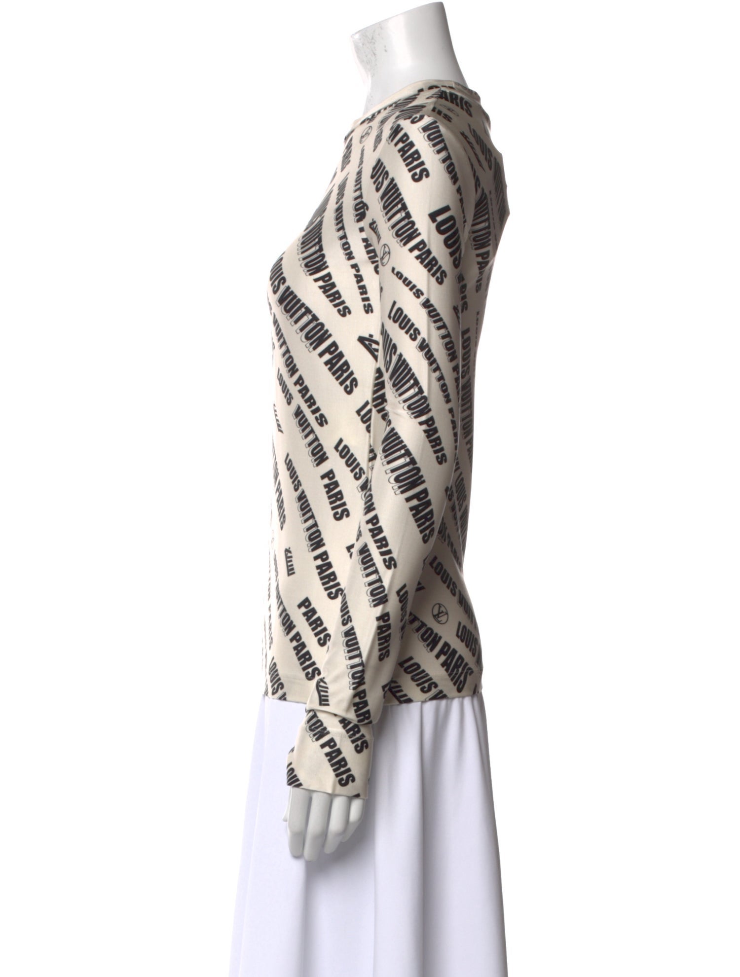 Louis Vuitton 2021 Printed Top w/ Tags