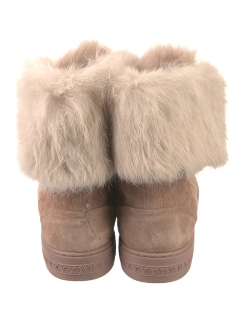 Louis Vuitton LV Monogram Suede Sneakers