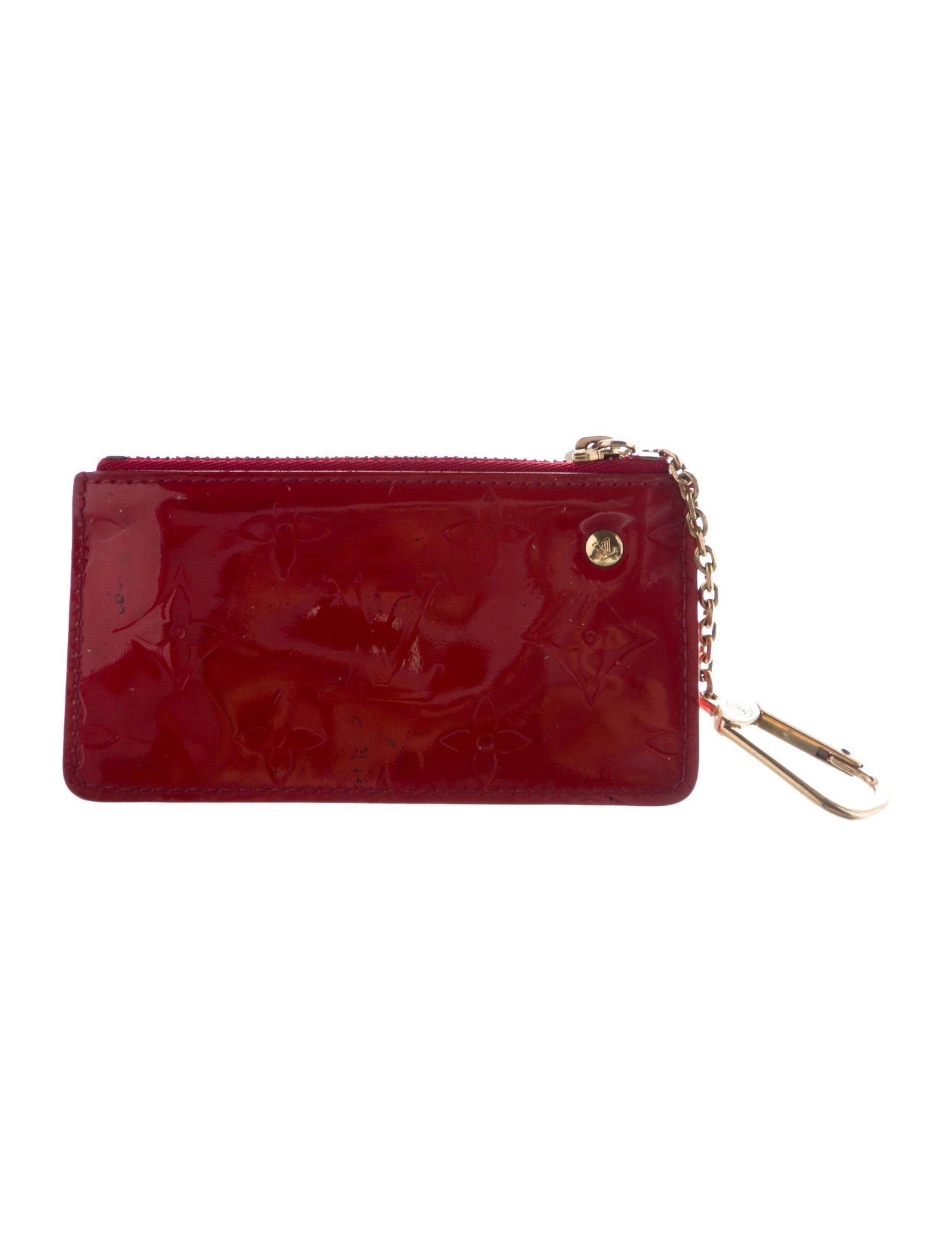 Louis Vuitton Vintage Vernis Monogram Key Pouch