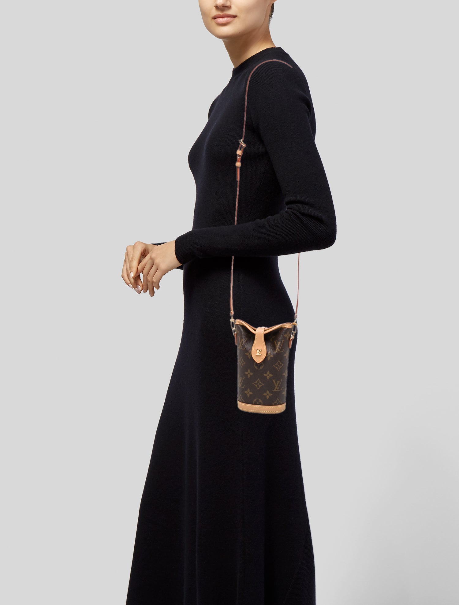 Louis Vuitton LV Monogram Fold Me Monogram Pouch