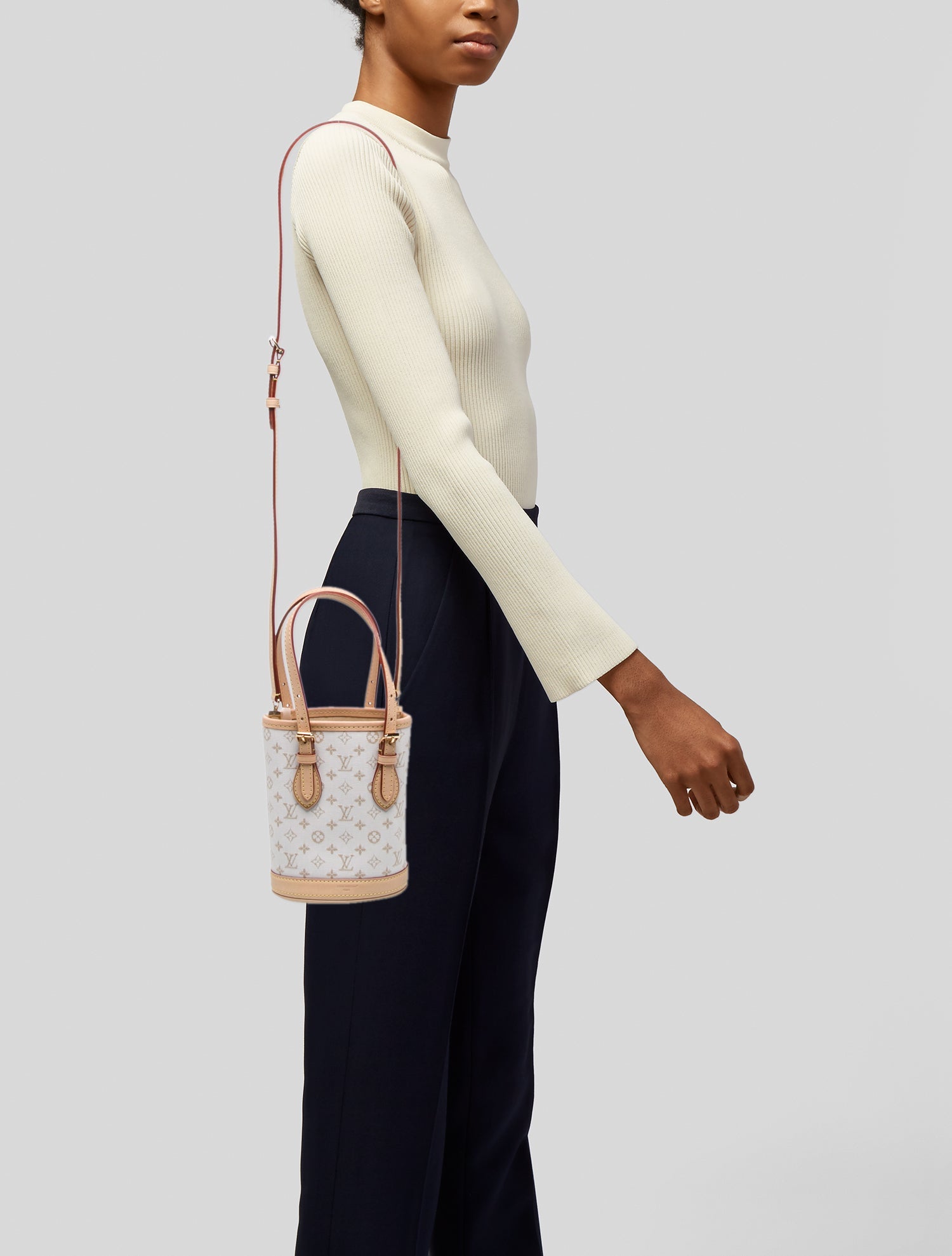 Louis Vuitton LV Monogram Bucket Nano 2024