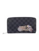Louis Vuitton Damier Graphite Pattern Coated Canvas Zippy Organizer Wallet