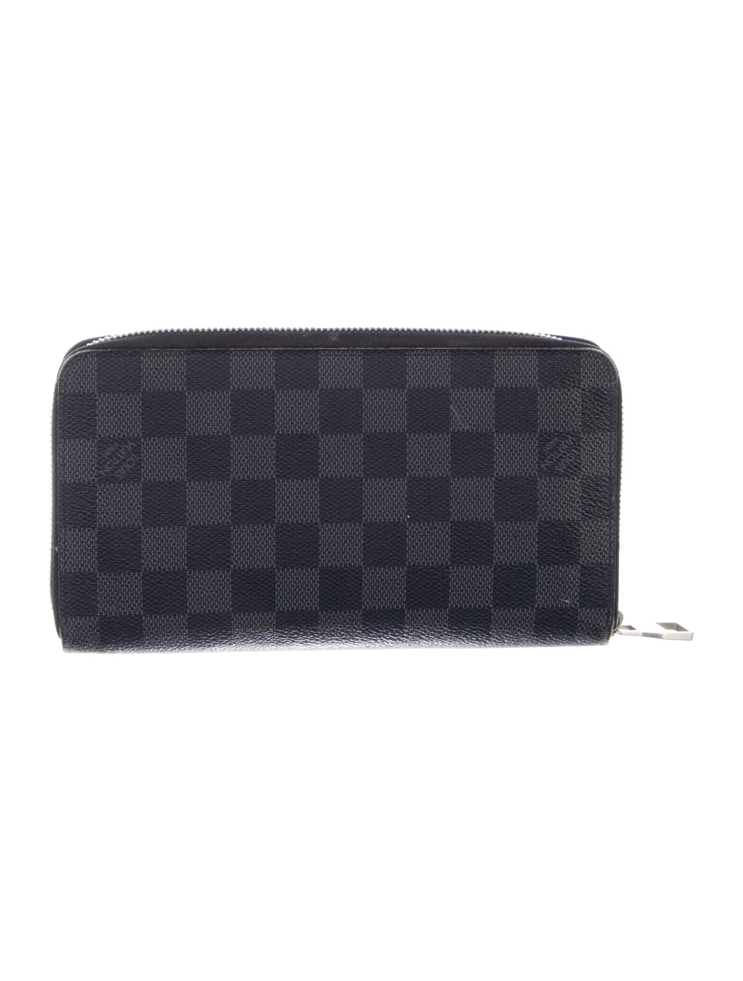 Louis Vuitton Damier Graphite Pattern Coated Canvas Zippy Organizer Wallet