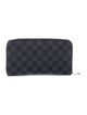 Louis Vuitton Damier Graphite Pattern Coated Canvas Zippy Organizer Wallet