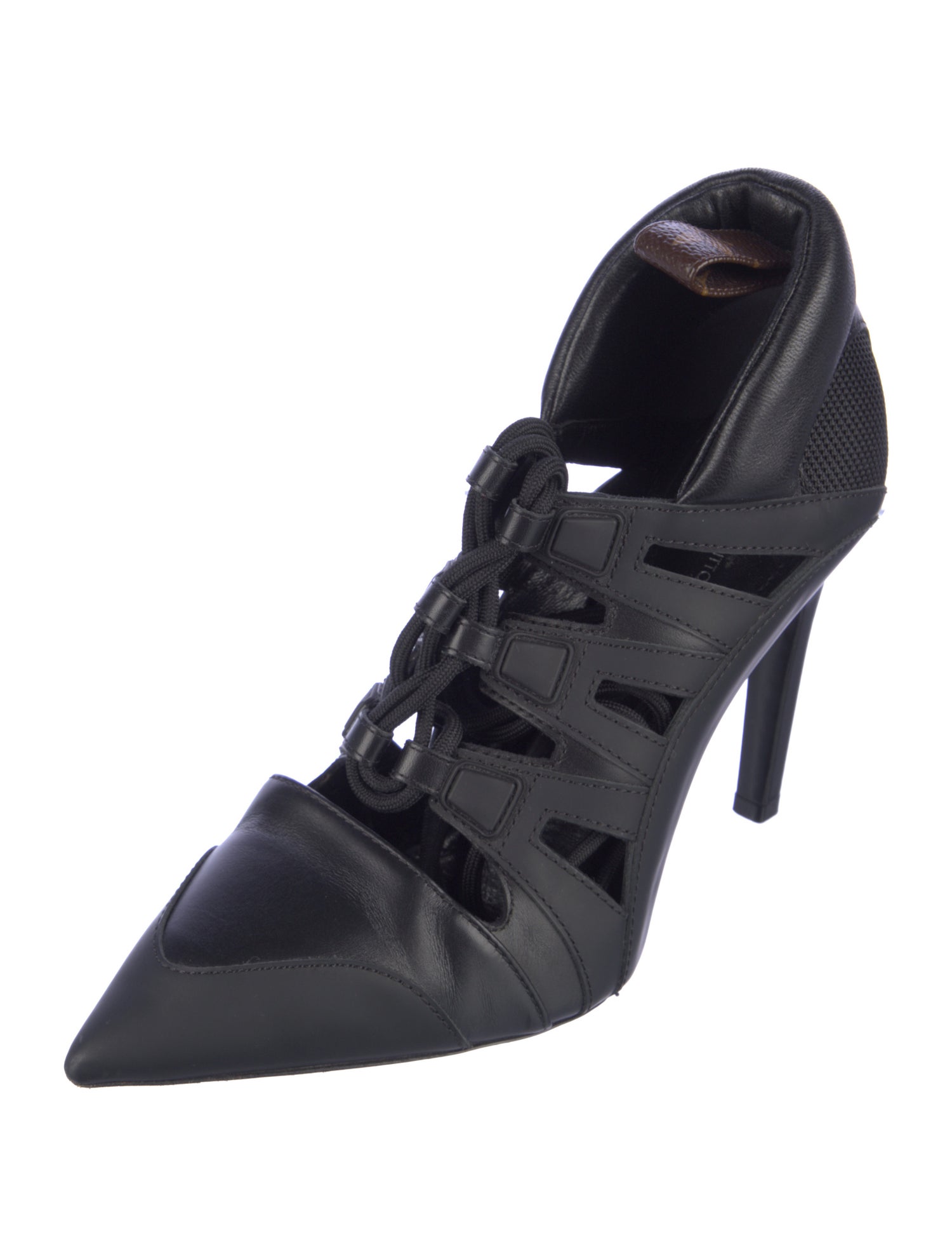 Louis Vuitton LV Monogram Leather Pumps